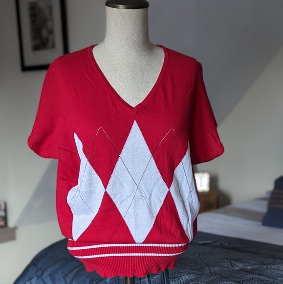 United Colors Of Benetton Sweaters - Benetton Argyle Sweater